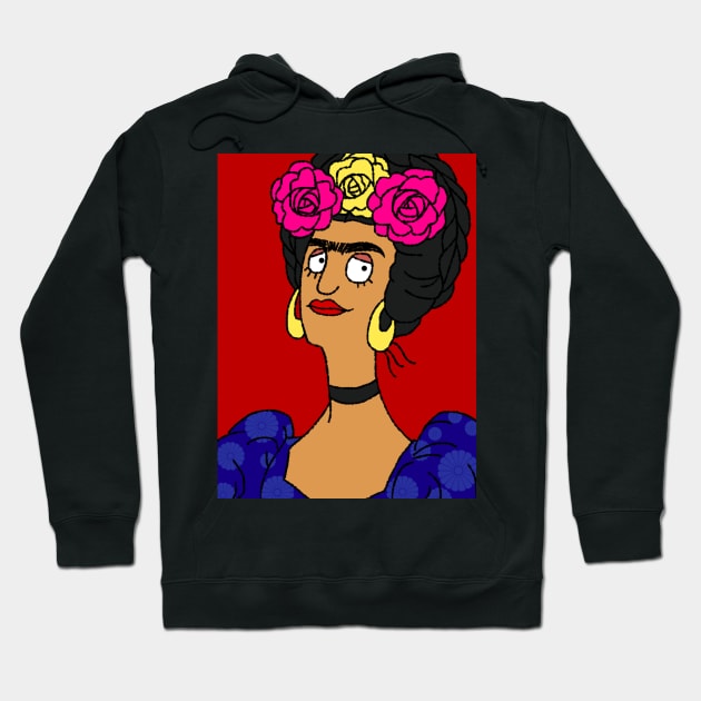 Frida X BB Hoodie by baninadraws